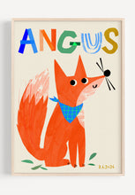 Load image into Gallery viewer, Personalised Fox Print