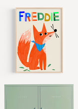 Load image into Gallery viewer, Personalised Fox Print