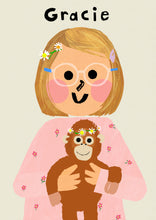 Load image into Gallery viewer, Portrait Print with your very own favourite Toy