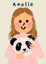 Load image into Gallery viewer, Portrait Print with your very own favourite Toy