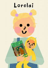 Load image into Gallery viewer, Portrait Print with your very own favourite Toy