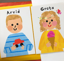 Load image into Gallery viewer, Ice cream Girl with Daisy's Portrait Print- click to customise!