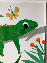 Load image into Gallery viewer, Iguana Personalised Name Print