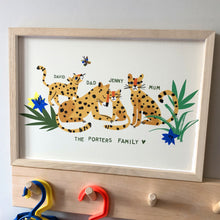Load image into Gallery viewer, Leopard Family Print