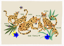 Load image into Gallery viewer, Leopard Family Print