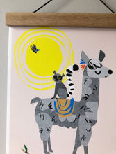 Load image into Gallery viewer, Llama Personalised Name Print