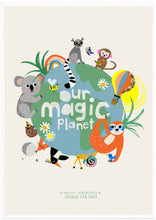 Load image into Gallery viewer, Our Magic Planet Giclee Print