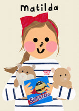 Load image into Gallery viewer, Portrait Print with your very own favourite Toy