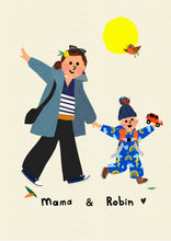 Load image into Gallery viewer, Best Friends/ Family bespoke portrait- send me your photo's to draw from!