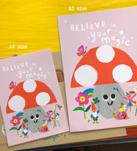 Load image into Gallery viewer, 'Believe in your magic' Giclee print