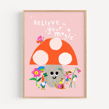 Load image into Gallery viewer, 'Believe in your magic' Giclee print