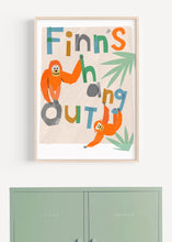 Load image into Gallery viewer, Personalised Hang Out Orangutan Print