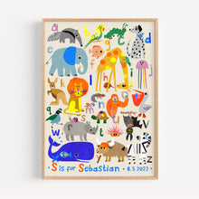 Load image into Gallery viewer, A NEW Animal Alphabet PERSONALISED