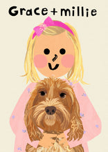 Load image into Gallery viewer, Unique to you- Portrait Print with your very own Pet