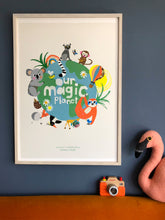 Load image into Gallery viewer, Our Magic Planet Giclee Print
