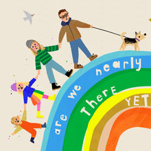 Load image into Gallery viewer, "Are we nearly there yet?" Family Portrait Print