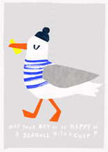 Load image into Gallery viewer, 'Happy Seagull' Giclee Print