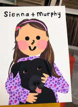Load image into Gallery viewer, Unique to you- Portrait Print with your very own Pet