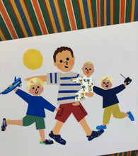 Load image into Gallery viewer, Best Friends/ Family bespoke portrait- send me your photo's to draw from!