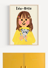 Load image into Gallery viewer, Portrait Print with your very own favourite Toy
