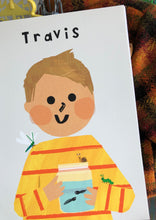 Load image into Gallery viewer, Mini Beast Boy Portrait Print- click to customise!