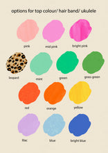 Load image into Gallery viewer, Music Girl Portrait Print- click to customise!