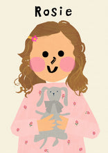 Load image into Gallery viewer, Portrait Print with your very own favourite Toy
