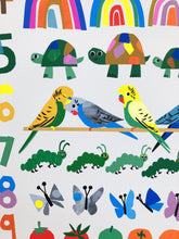 Load image into Gallery viewer, Rainbow Counting Print