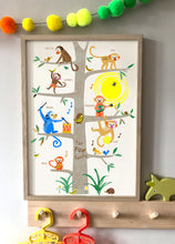 Load image into Gallery viewer, Family Tree Print- Monkeys