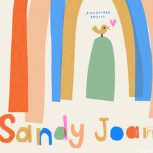 Load image into Gallery viewer, Rainbow Personalised Name Print