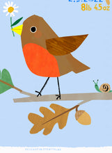 Load image into Gallery viewer, Robin Personalised Name Print