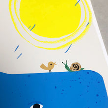 Load image into Gallery viewer, Whale Personalised Name Print