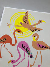 Load image into Gallery viewer, Flamingo Personalised Name Print