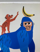 Load image into Gallery viewer, Gorilla Personalised Name Print