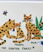 Load image into Gallery viewer, Leopard Family Print
