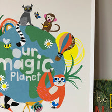 Load image into Gallery viewer, Our Magic Planet Giclee Print