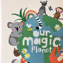 Load image into Gallery viewer, Our Magic Planet Giclee Print