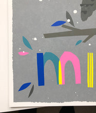 Load image into Gallery viewer, Owl Personalised Name Print