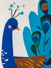 Load image into Gallery viewer, Peacock Personalised Name Print