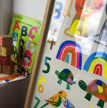 Load image into Gallery viewer, Rainbow Counting Print