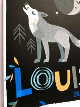 Load image into Gallery viewer, Wolf Personalised Name Print