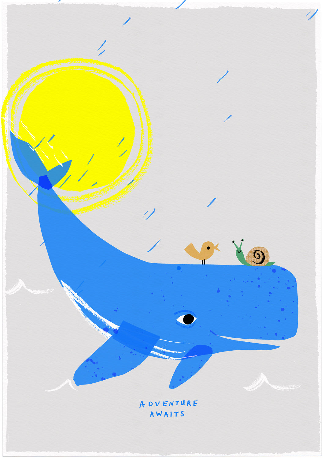 Whale Adventure Art Print