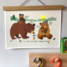 Load image into Gallery viewer, Family Print- Bears
