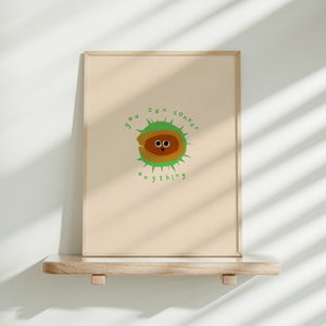 'You can conker anything' Giclee print