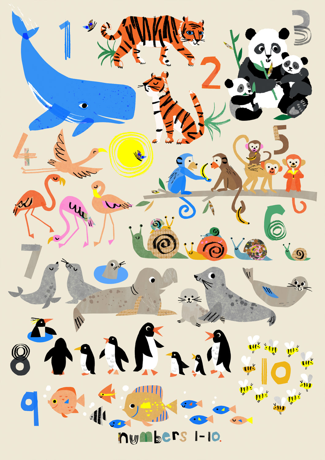 Counting Creatures GREAT & small print