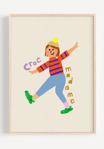 Personalised Croc Madame- click to create your lookalike!