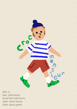 Load image into Gallery viewer, Personalised Croc Monsieur - click to create your lookalike!

