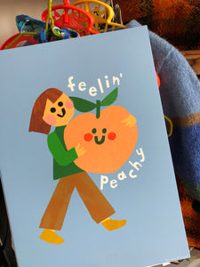 Feelin' Peachy Giclee Print