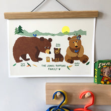 Load image into Gallery viewer, Family Print- Bears
