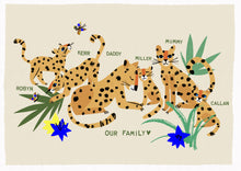 Load image into Gallery viewer, Leopard Family Print

